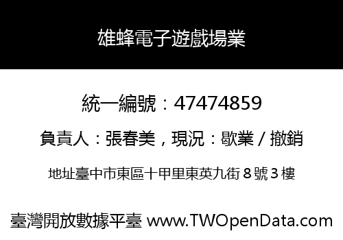 雄蜂電子遊戲場業