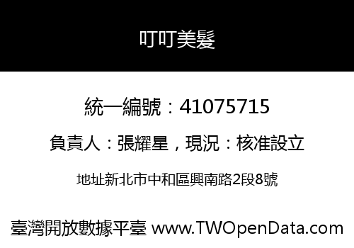叮叮美髮