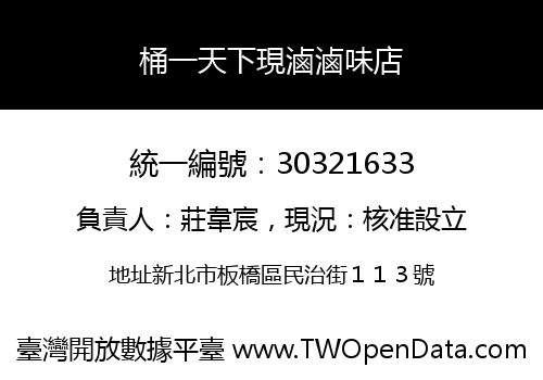 桶一天下現滷滷味店