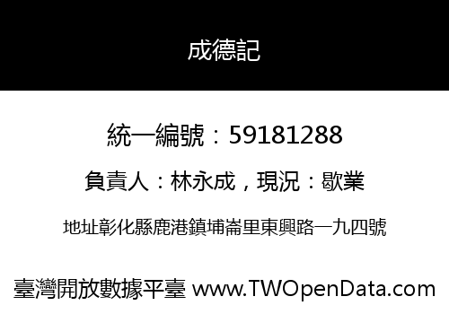 成德記