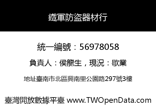 鐵軍防盜器材行