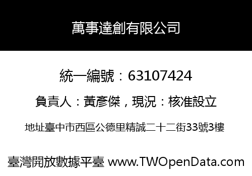 萬事達創有限公司