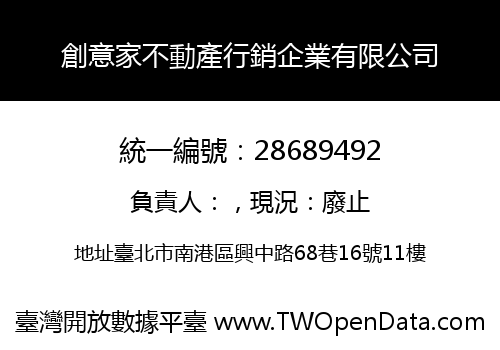 創意家不動產行銷企業有限公司