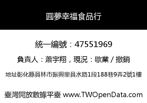 圓夢幸福食品行