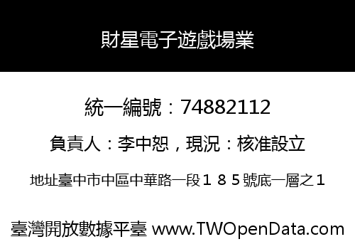 財星電子遊戲場業
