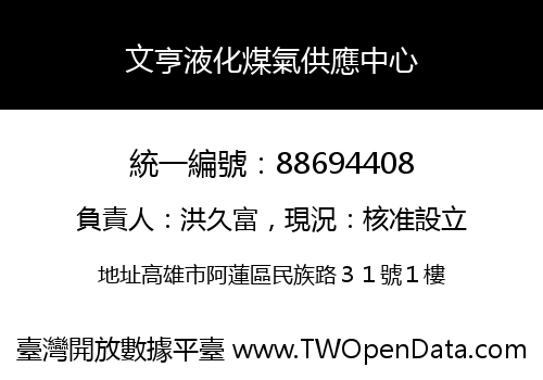 文亨液化煤氣供應中心