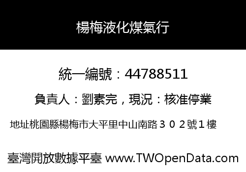 楊梅液化煤氣行