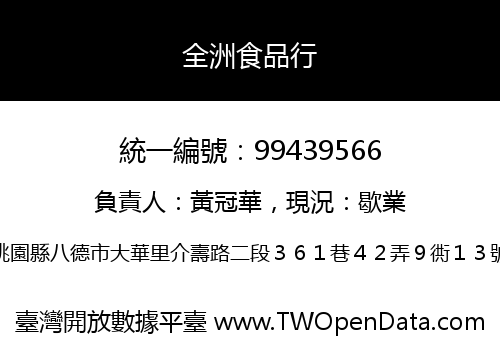 全洲食品行