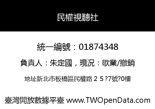民權視聽社