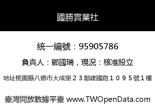 國勝實業社