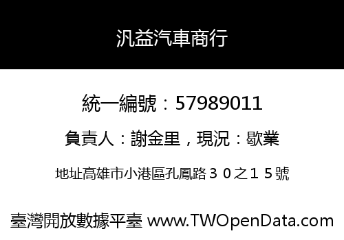 汎益汽車商行