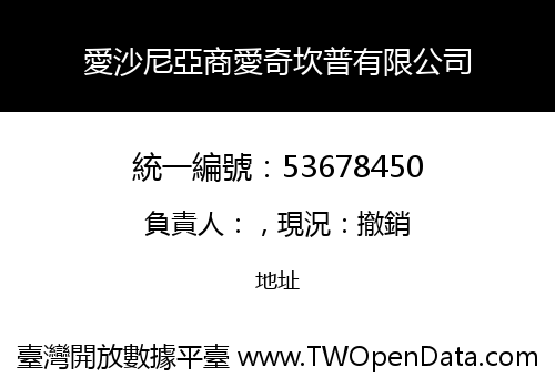 愛沙尼亞商愛奇坎普有限公司
