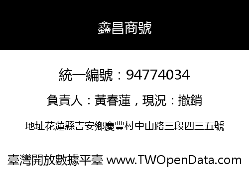 鑫昌商號