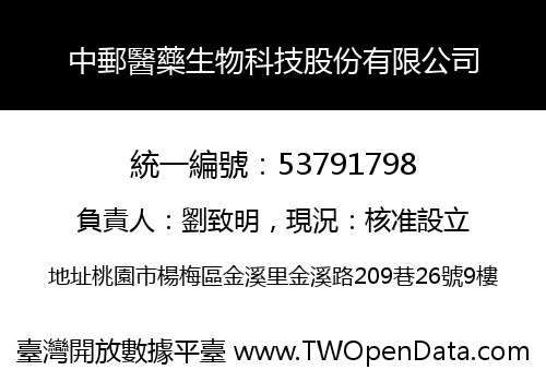 中郵醫藥生物科技股份有限公司