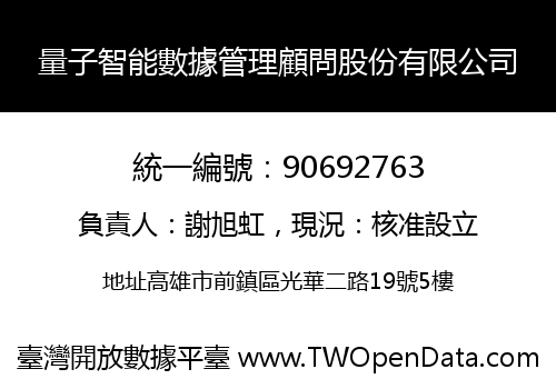 量子智能數據管理顧問股份有限公司