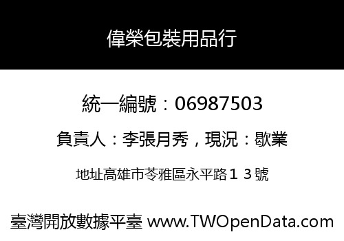 偉榮包裝用品行