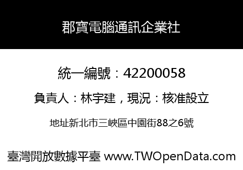 郡寶電腦通訊企業社