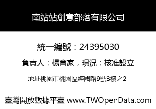 南站站創意部落有限公司