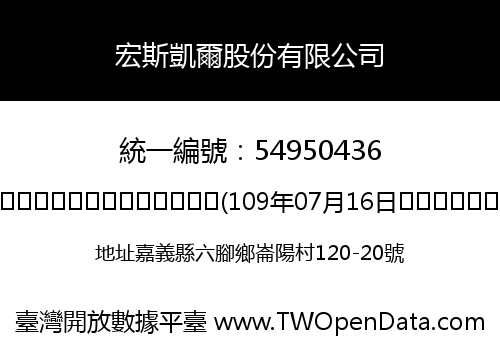 宏斯凱爾股份有限公司