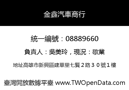 金鑫汽車商行