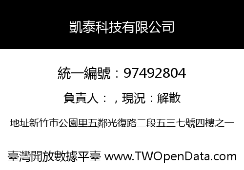 凱泰科技有限公司