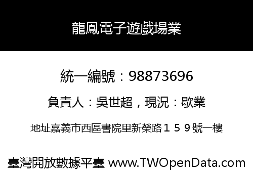 龍鳳電子遊戲場業