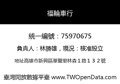 福輪車行