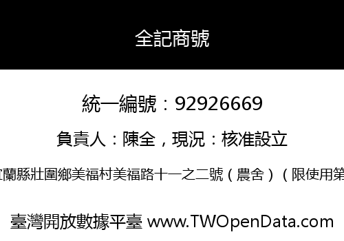 全記商號