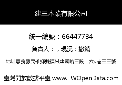 建三木業有限公司
