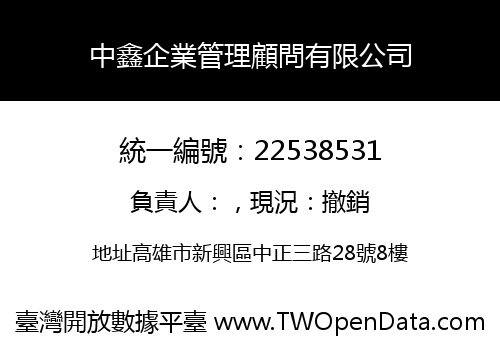 中鑫企業管理顧問有限公司