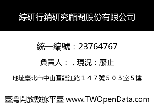 綜研行銷研究顧問股份有限公司
