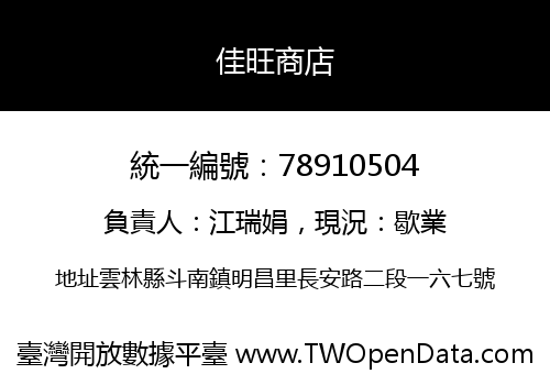 佳旺商店