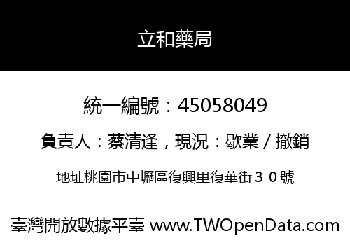 立和藥局