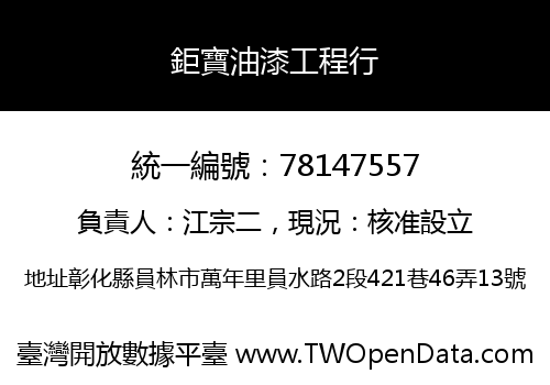 鉅寶油漆工程行