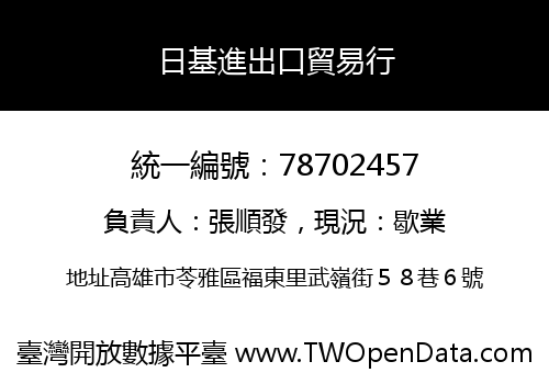 日基進出口貿易行