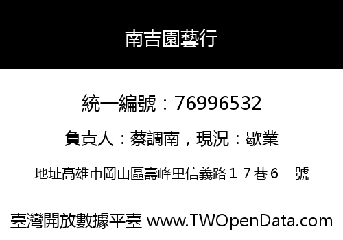 南吉園藝行
