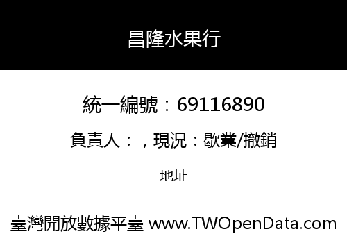 昌隆水果行