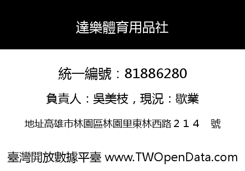 達樂體育用品社