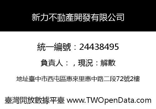 新力不動產開發有限公司