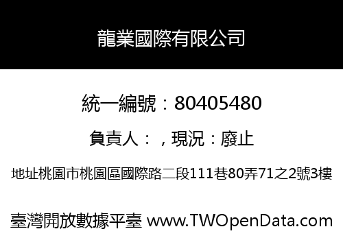龍業國際有限公司