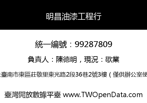 明昌油漆工程行