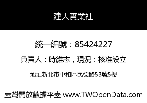 建大實業社