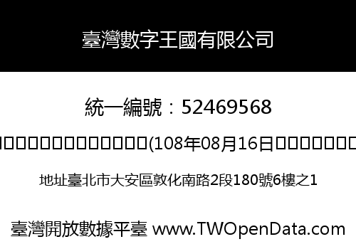 臺灣數字王國有限公司