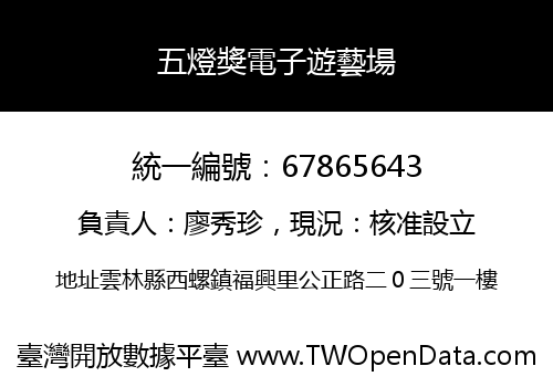 五燈獎電子遊藝場