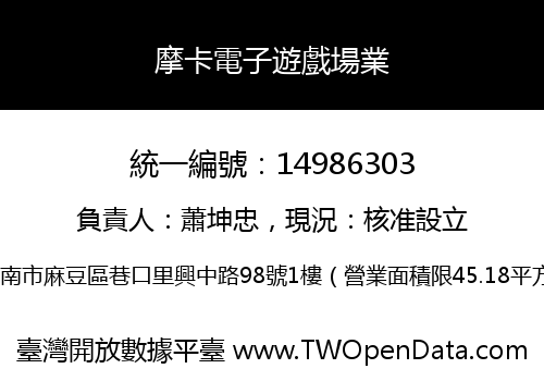 摩卡電子遊戲場業