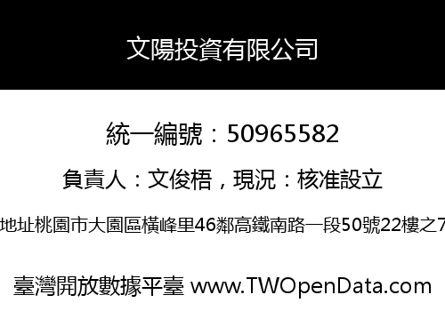 文陽投資有限公司