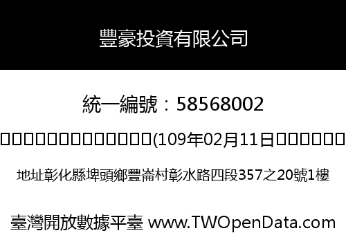豐豪投資有限公司