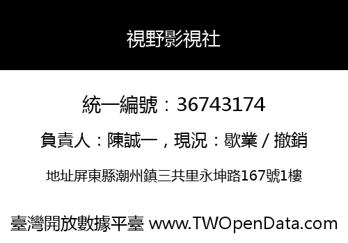 視野影視社