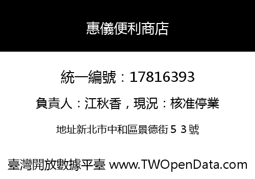 惠儀便利商店