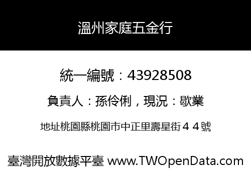 溫州家庭五金行